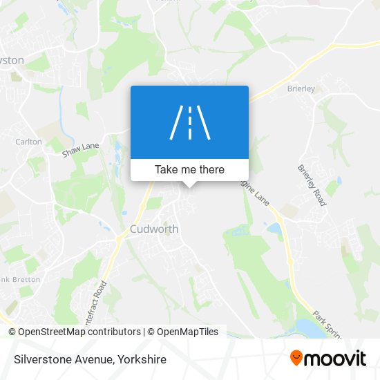 Silverstone Avenue map