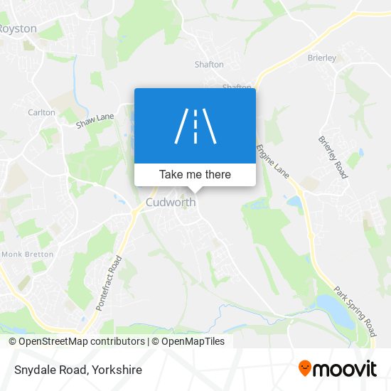 Snydale Road map