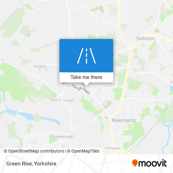 Green Rise map