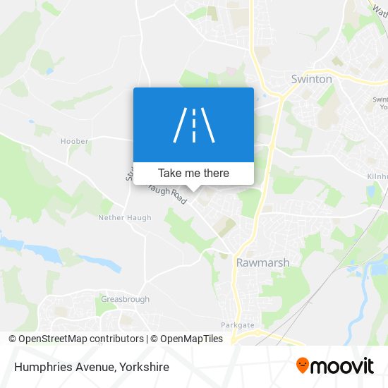 Humphries Avenue map