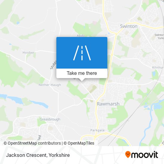 Jackson Crescent map