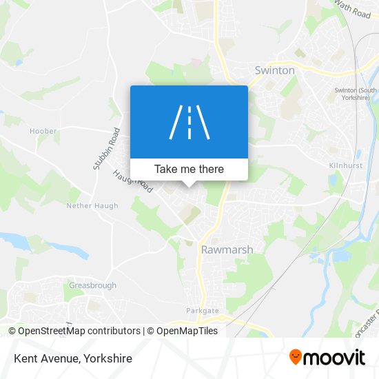 Kent Avenue map
