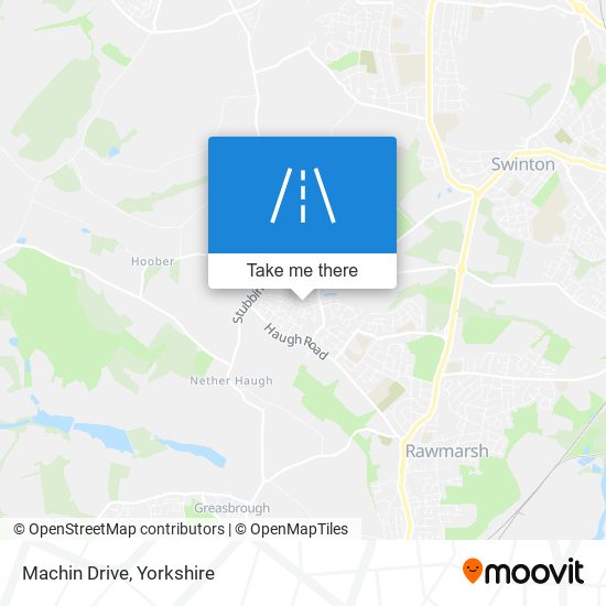 Machin Drive map