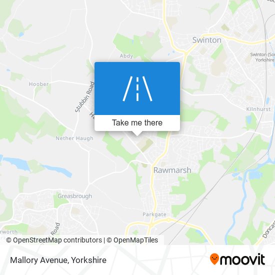 Mallory Avenue map