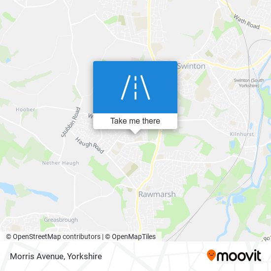 Morris Avenue map