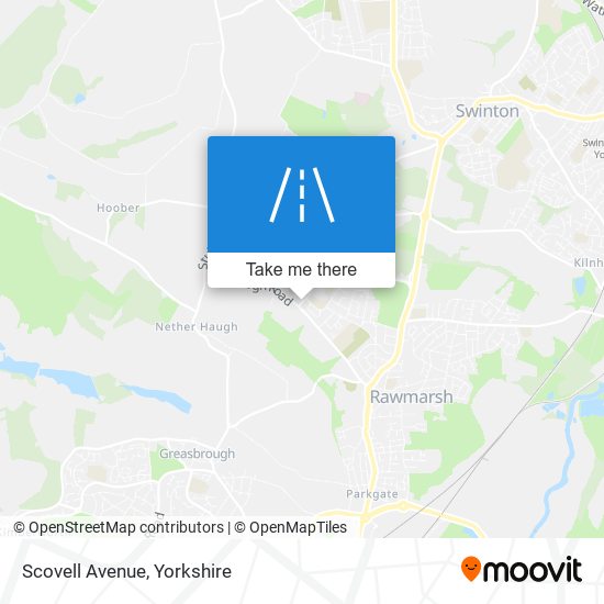 Scovell Avenue map