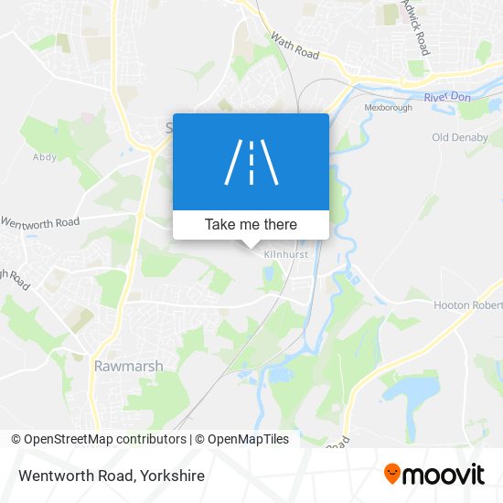 Wentworth Road map