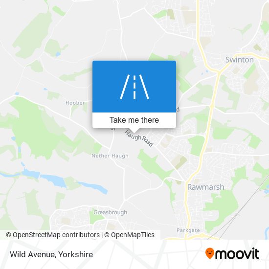 Wild Avenue map