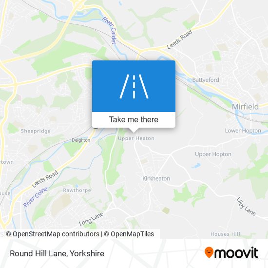 Round Hill Lane map