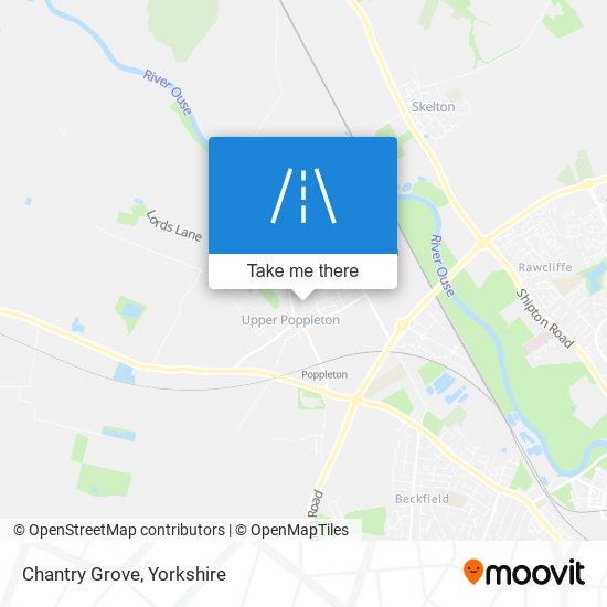 Chantry Grove map