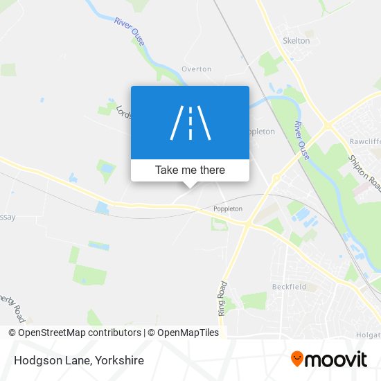 Hodgson Lane map