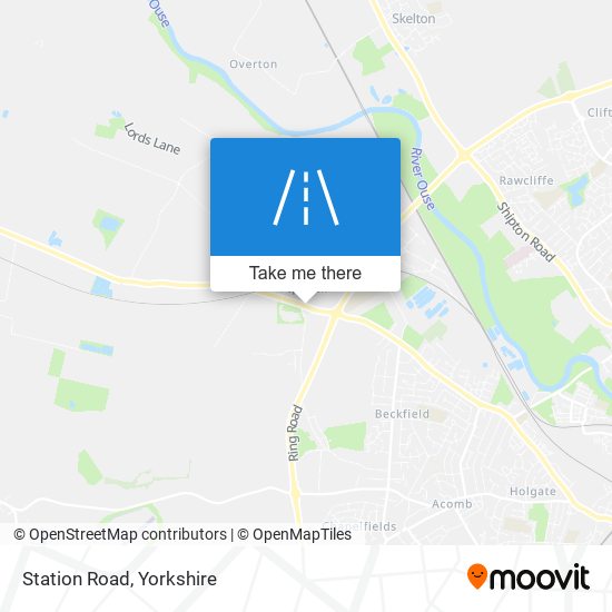 Station Road map