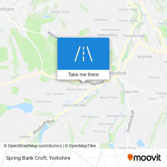 Spring Bank Croft map