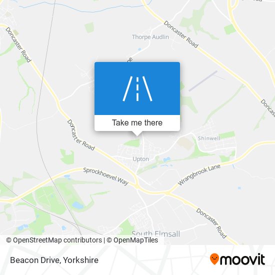 Beacon Drive map