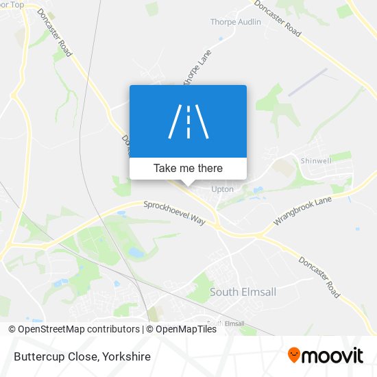 Buttercup Close map