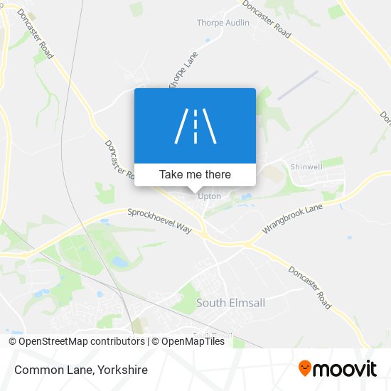 Common Lane map