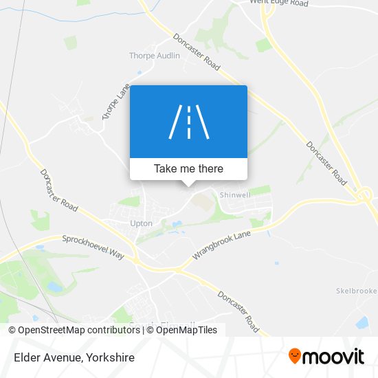 Elder Avenue map