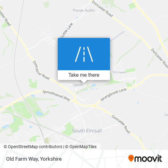 Old Farm Way map