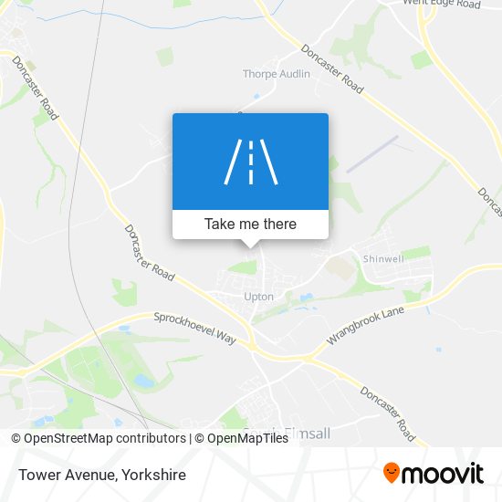Tower Avenue map