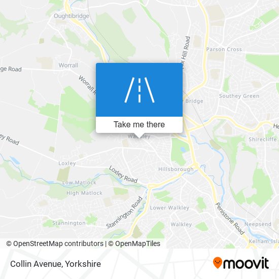 Collin Avenue map