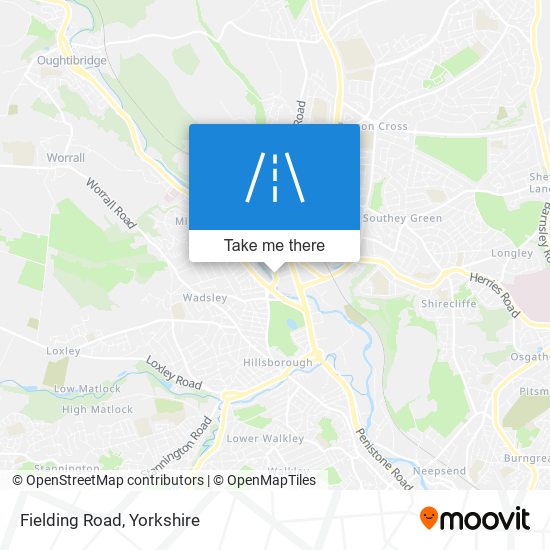 Fielding Road map