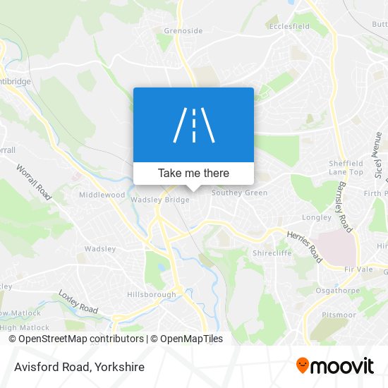 Avisford Road map