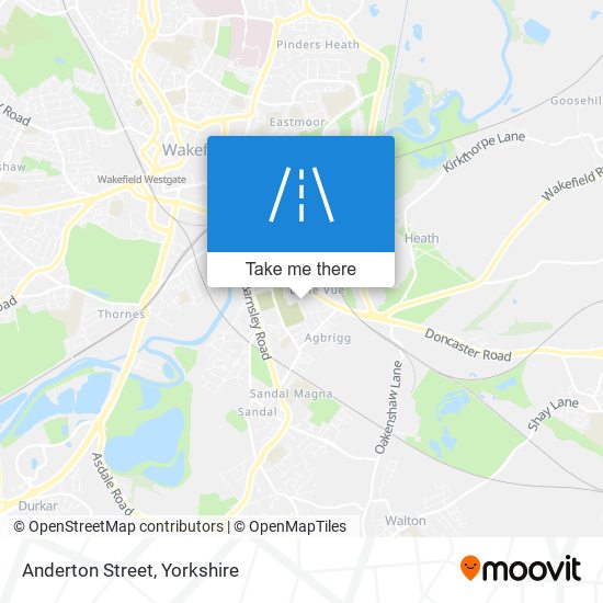Anderton Street map