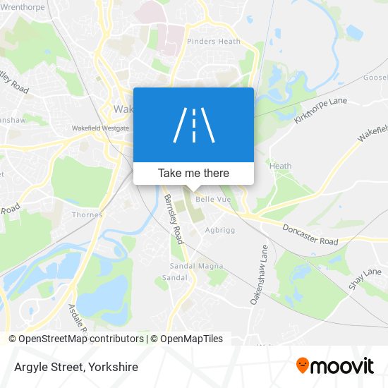 Argyle Street map