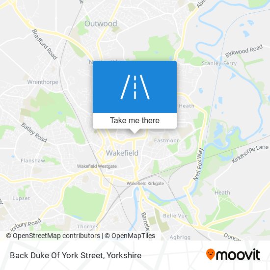 Back Duke Of York Street map