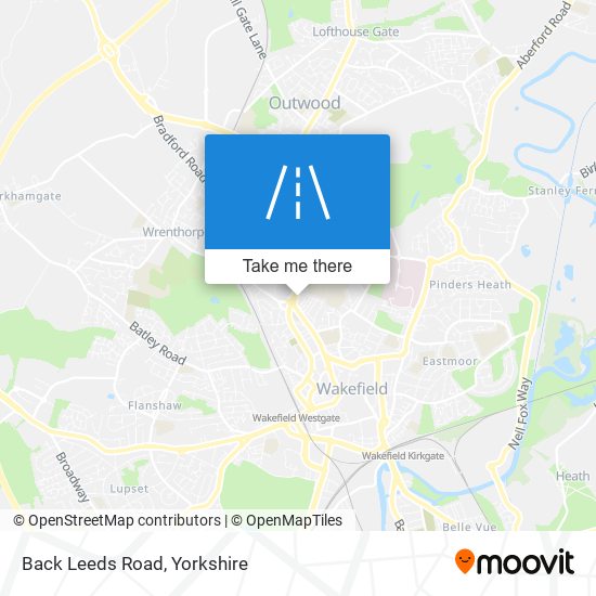 Back Leeds Road map