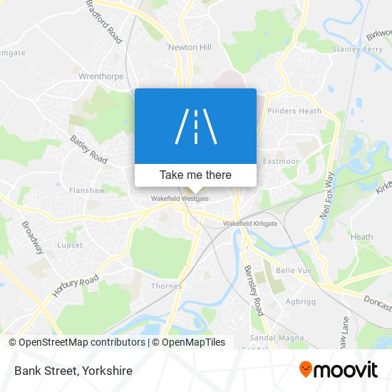 Bank Street map