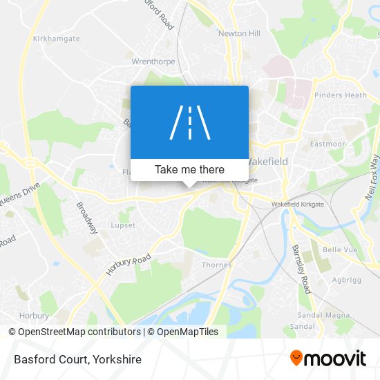 Basford Court map