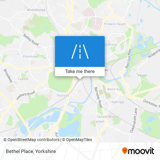 Bethel Place map