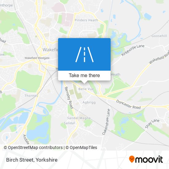 Birch Street map