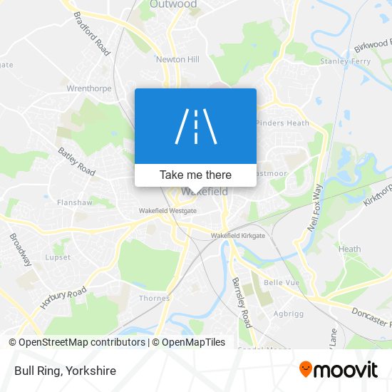 Bull Ring map