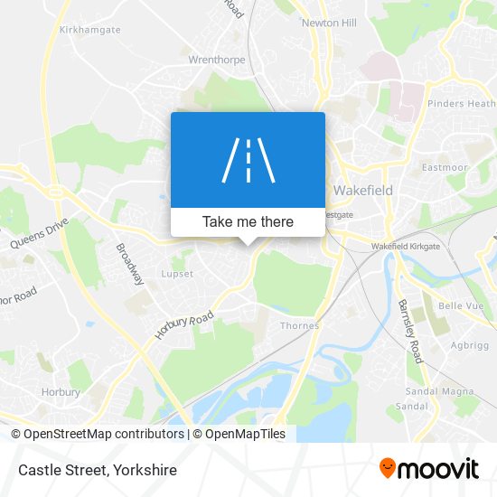 Castle Street map