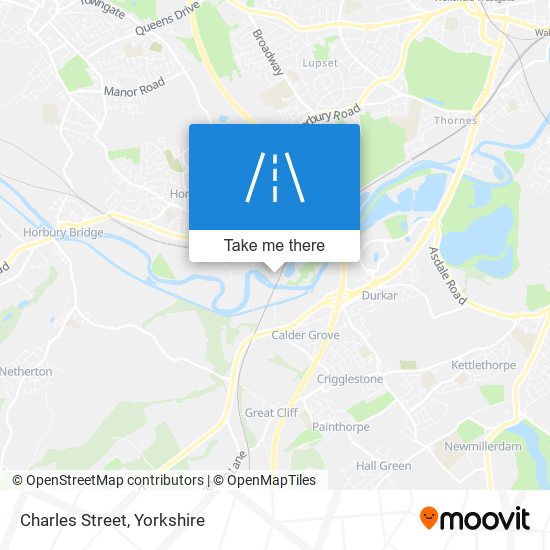 Charles Street map