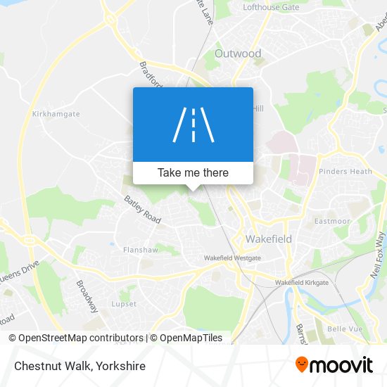 Chestnut Walk map