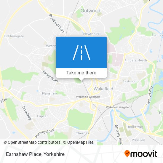 Earnshaw Place map