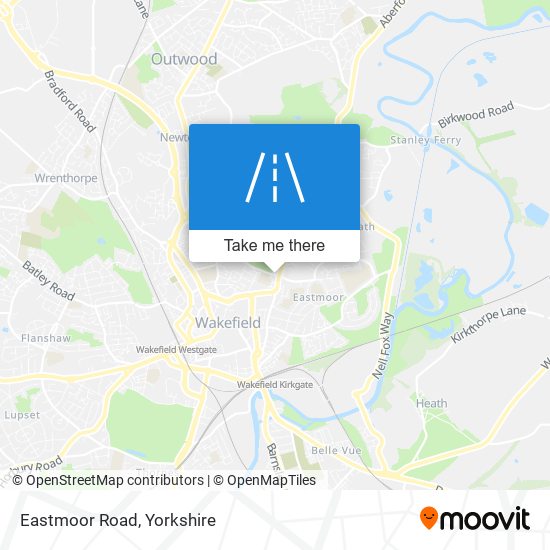 Eastmoor Road map