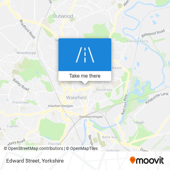 Edward Street map