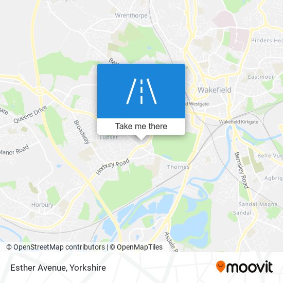 Esther Avenue map