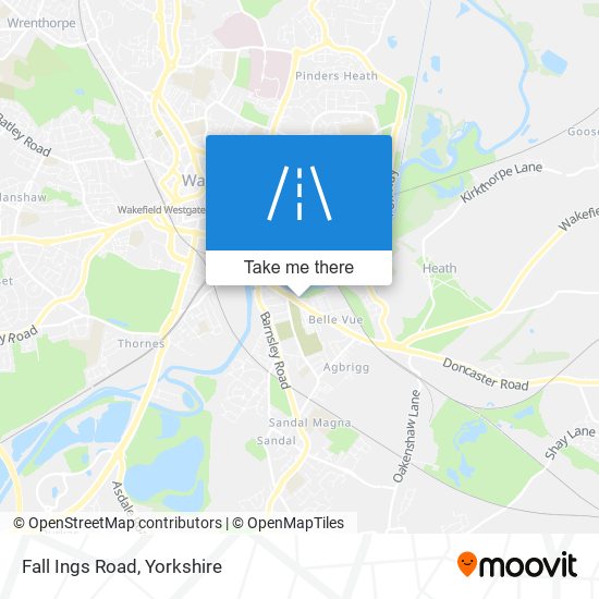 Fall Ings Road map
