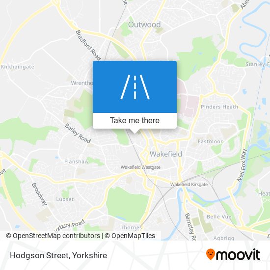 Hodgson Street map