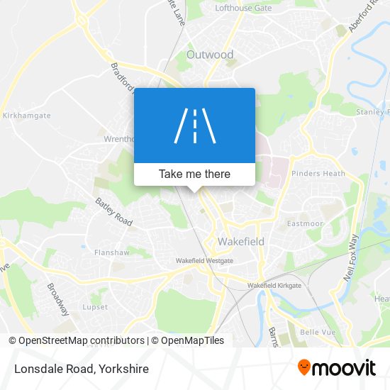 Lonsdale Road map
