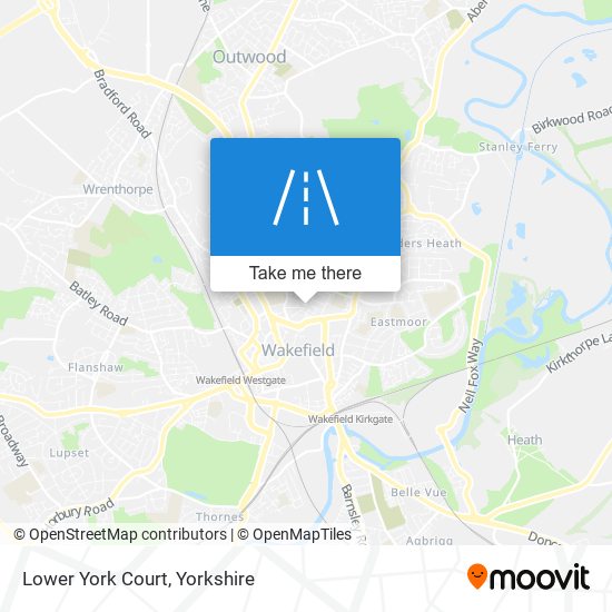 Lower York Court map
