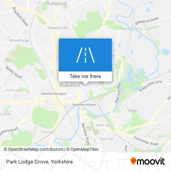 Park Lodge Grove map