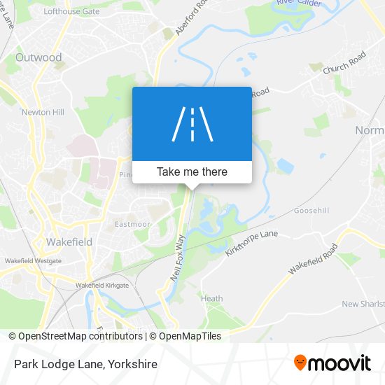 Park Lodge Lane map