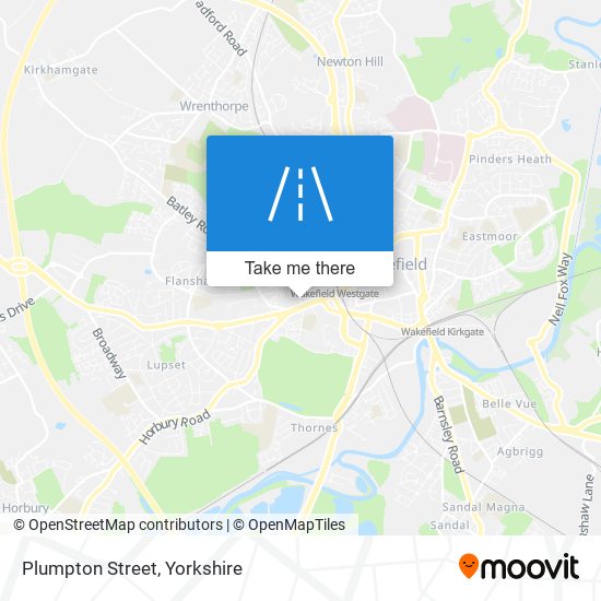 Plumpton Street map
