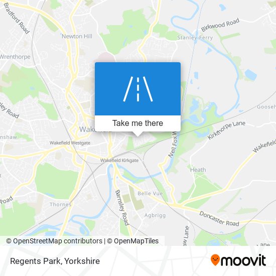 Regents Park map